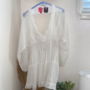 Beautiful white dress